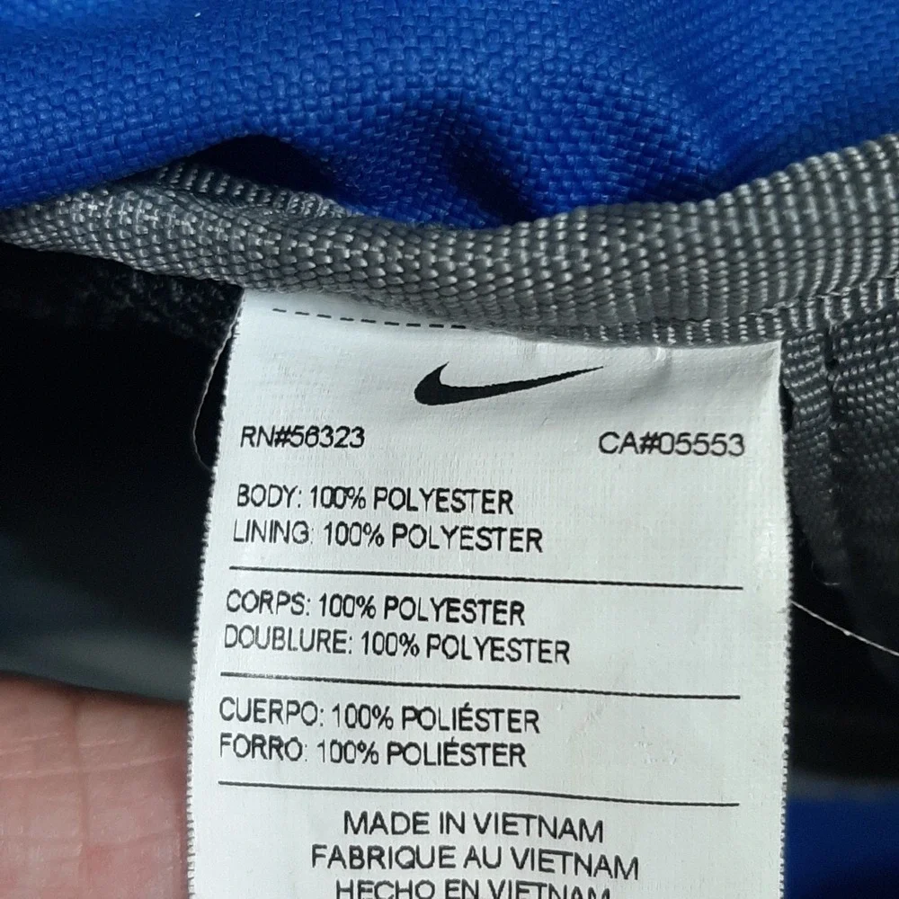 Nike Backpack Academy Team BA5190-493 Large Blue Unisex Sports Bag